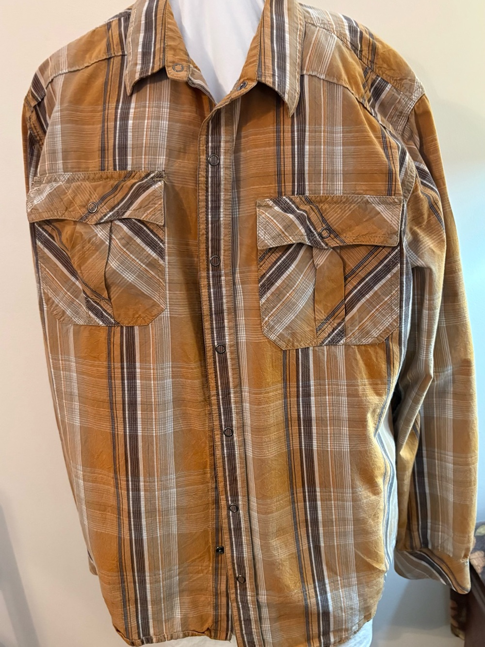Men’s Prana Long Sleeve Western Shirt